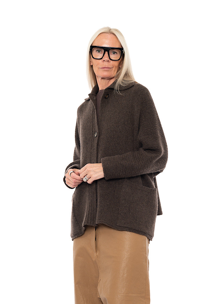 RELAXED KNIT CARDIGAN