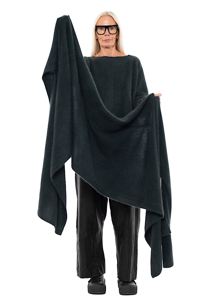 SIGNATURE RACCOON HAIR SCARF