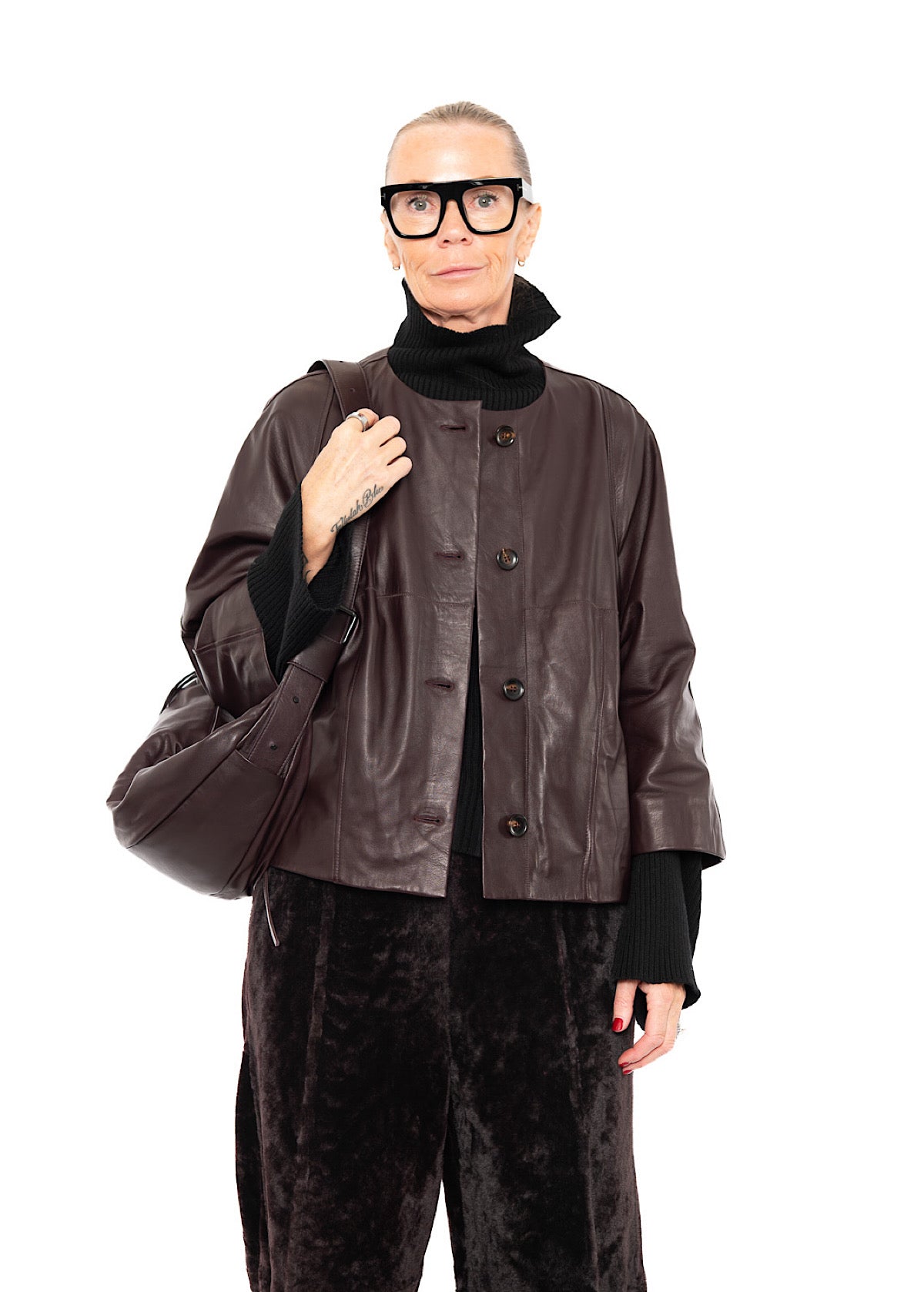 CROSSBODY LEATHER BAG
