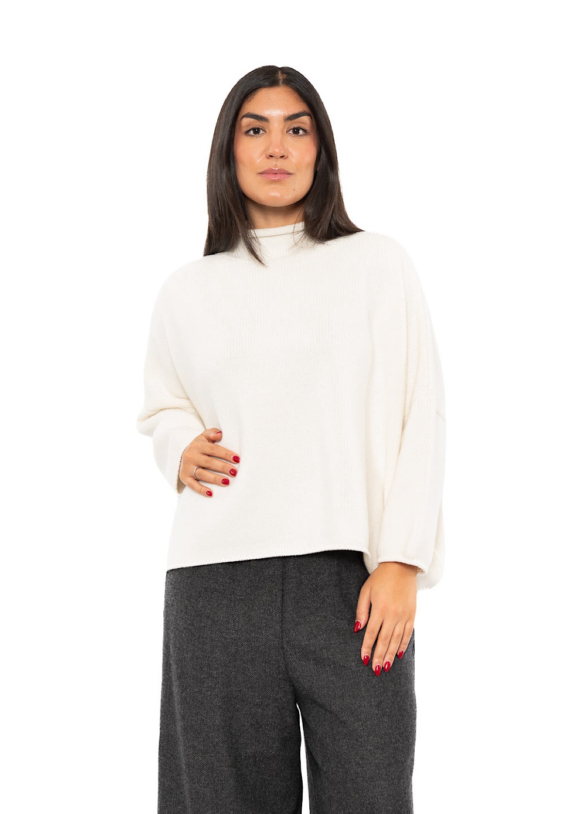 RELAXED CASHMERE BLEND FERRUCCIO PULLOVER
