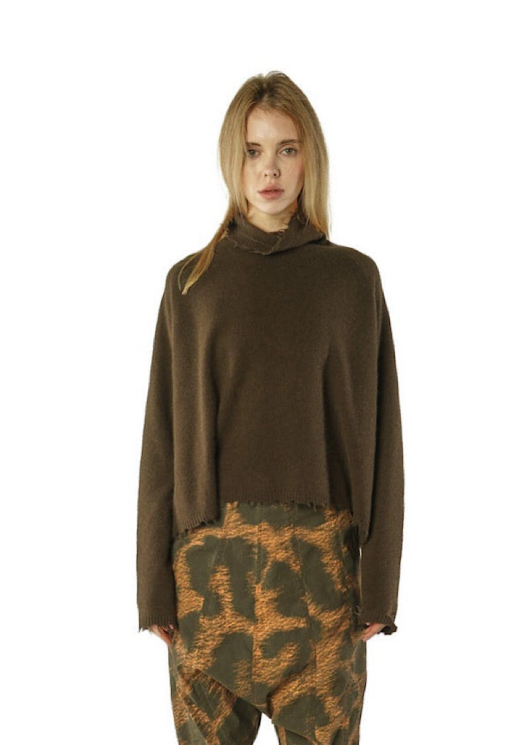 SIGNATURE MERINO RACCOON KNIT *GINGER* (SHOWN IN UMBRA)