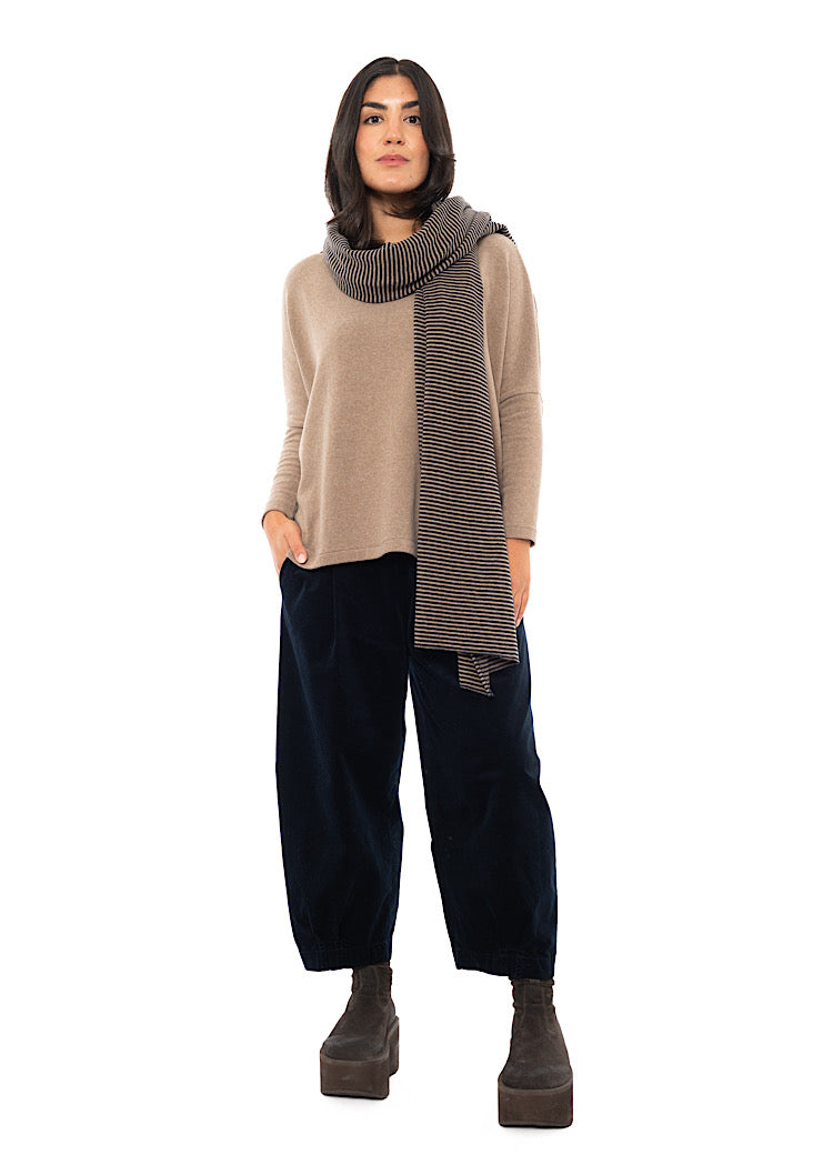 SIGNATURE STRIPED SEGOVIA SCARF