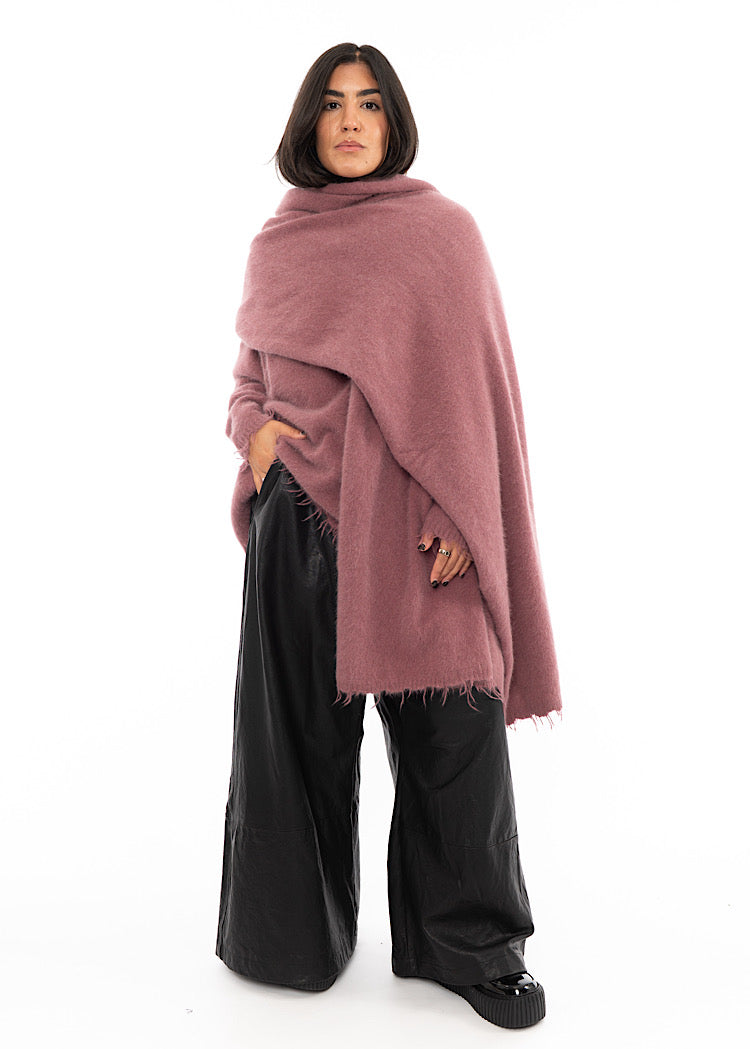 RUNDHOLZ DIP KNITTED SCARF