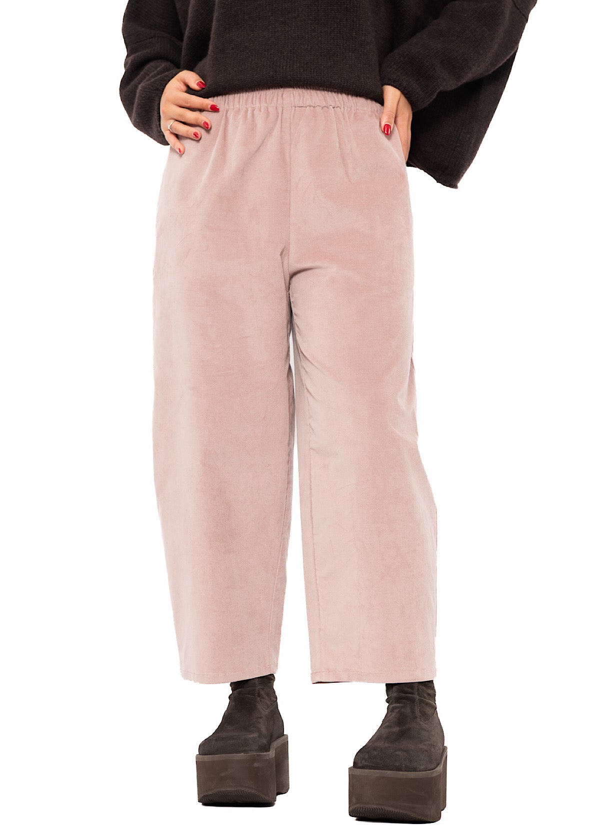 TAPERED VELVET FOSCO TROUSER