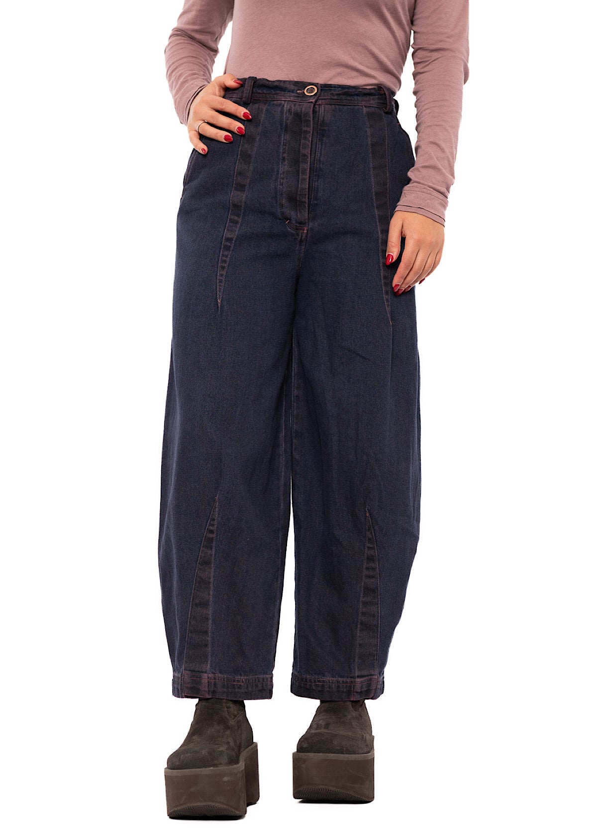 DENIM BALLOON TROUSER