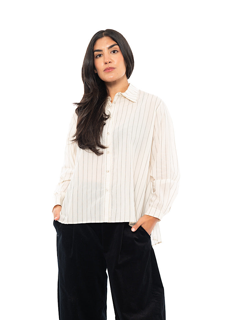 PINSTRIPE AMY SHIRT