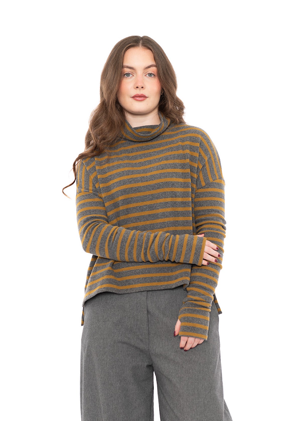 STRIPED SIGNATURE COTTO CUFF