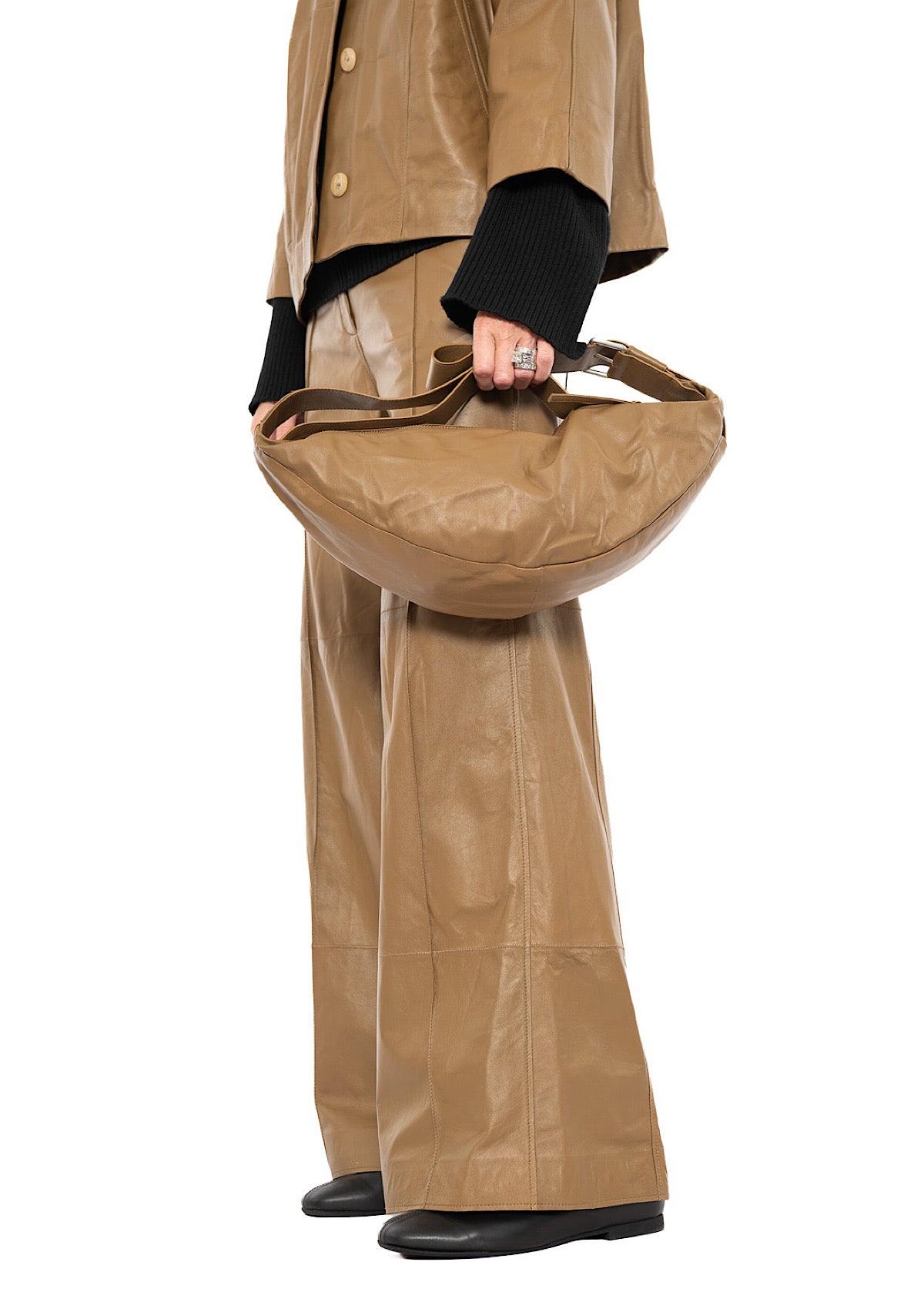 CROSSBODY LEATHER BAG