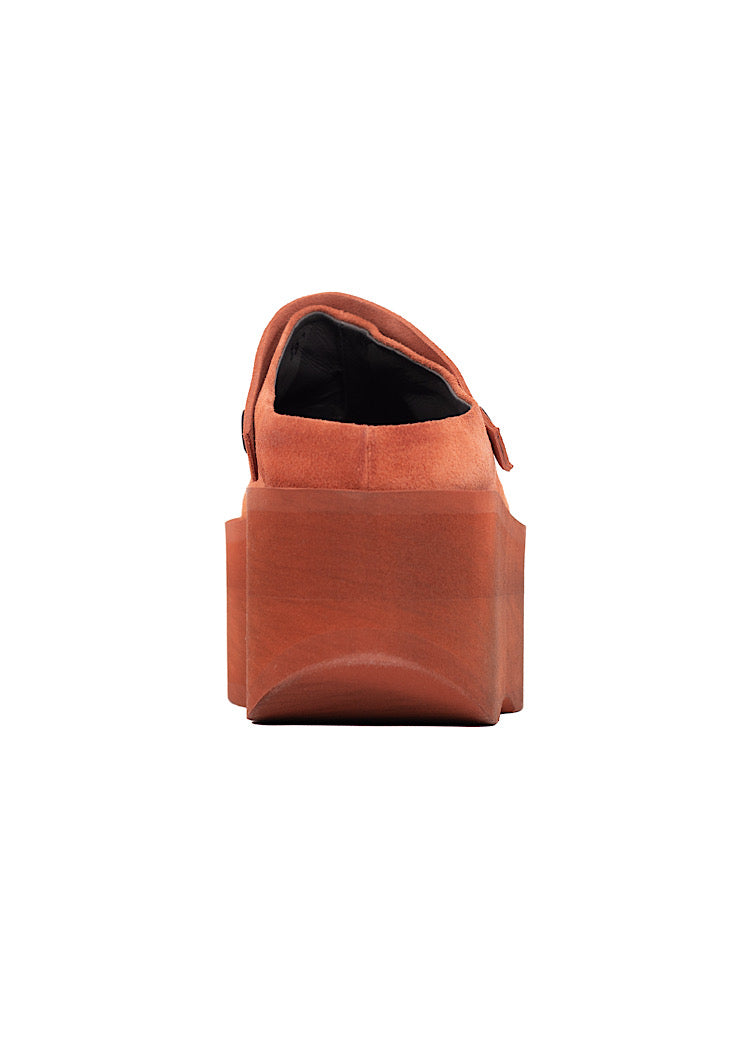 SUEDE PLATFORM CLOG
