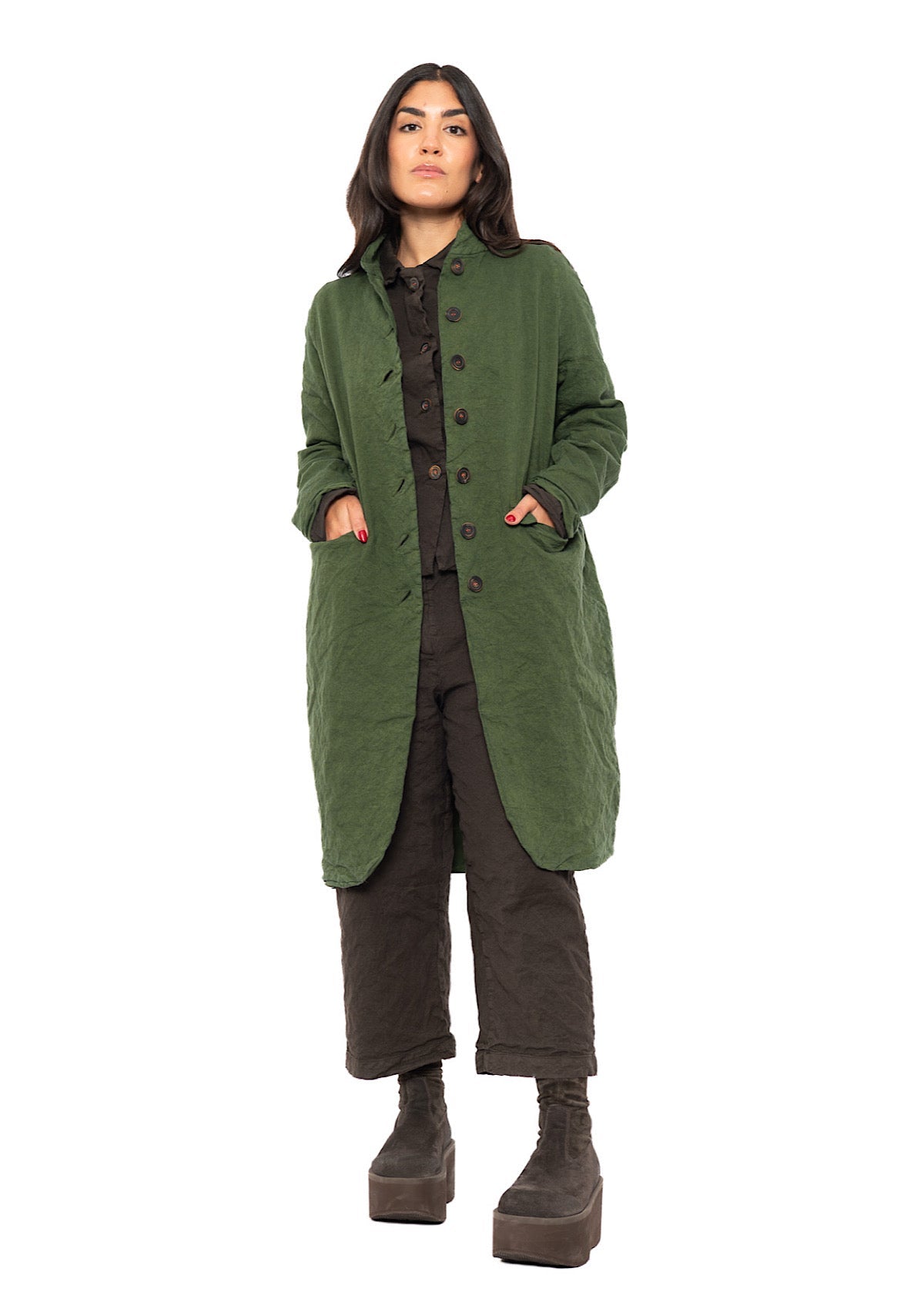 COTTON-TWILL MARTHE COAT