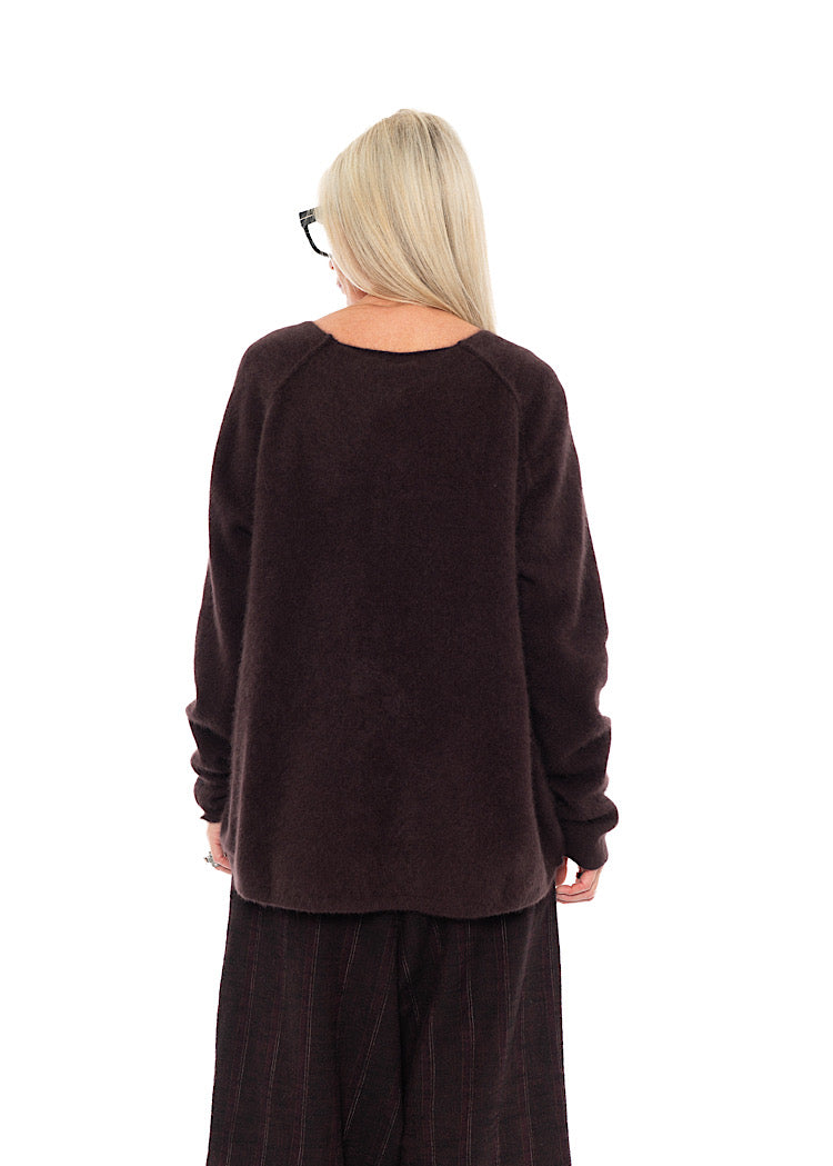 SIGNATURE RACCOON HAIR KNIT
