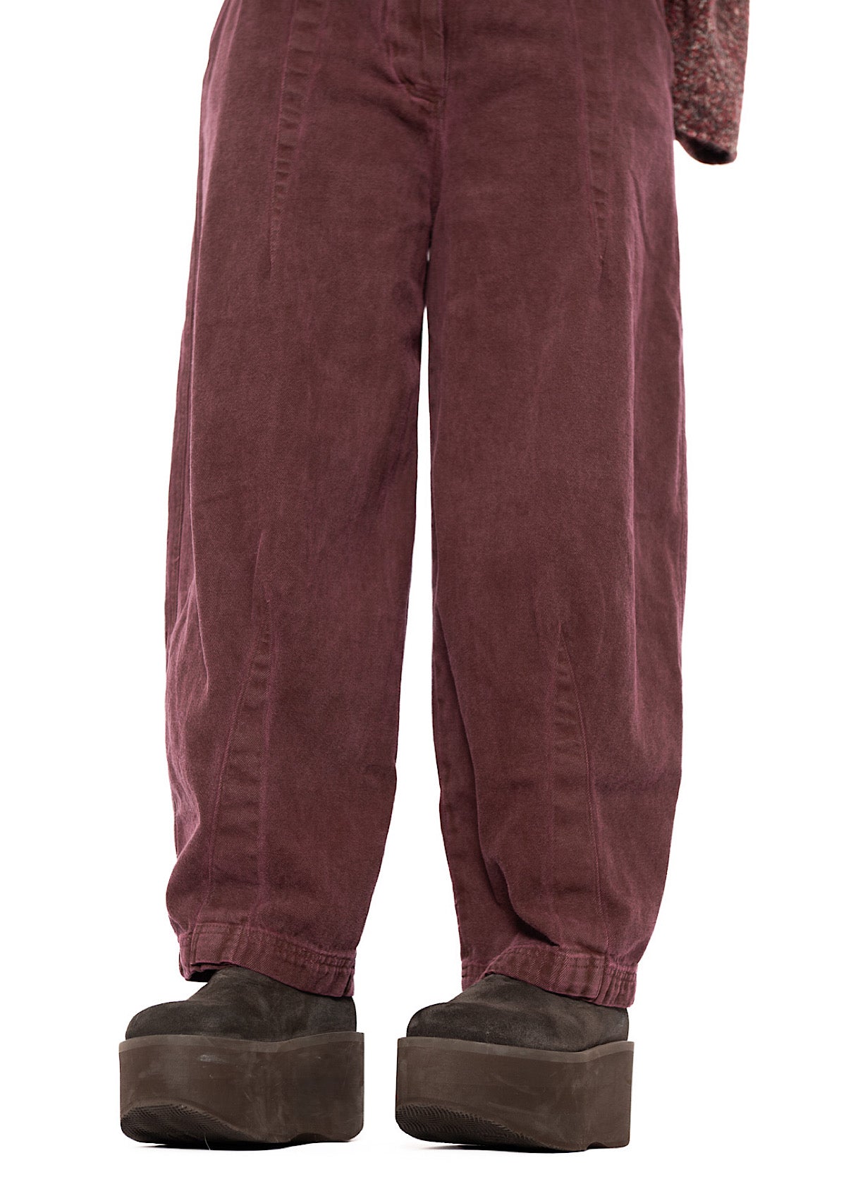 DENIM BALLOON TROUSER