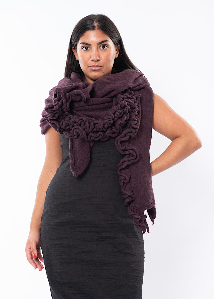 RUNDHOLZ BLACK LABEL KNITTED SCARF