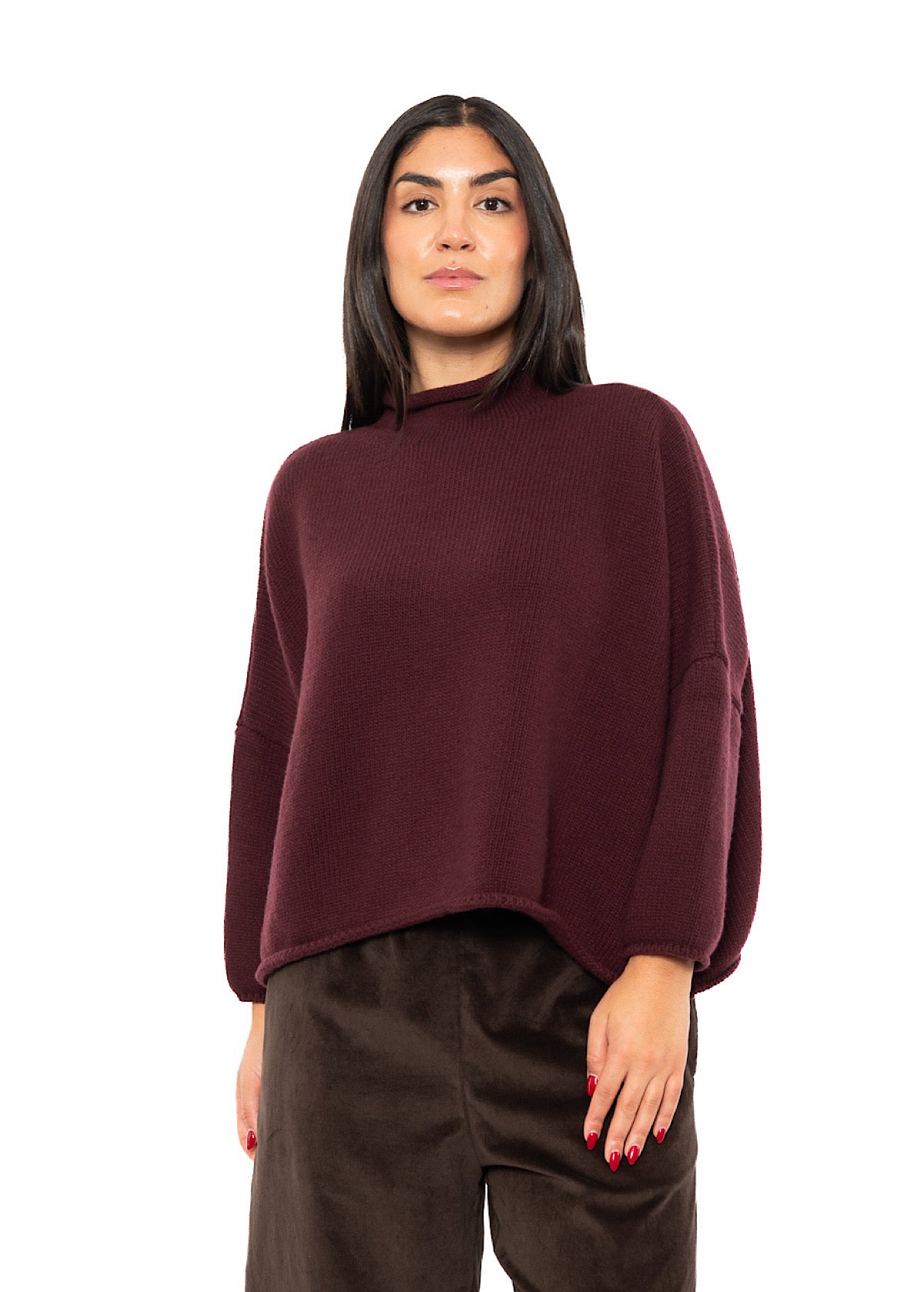 RELAXED CASHMERE BLEND FERRUCCIO PULLOVER