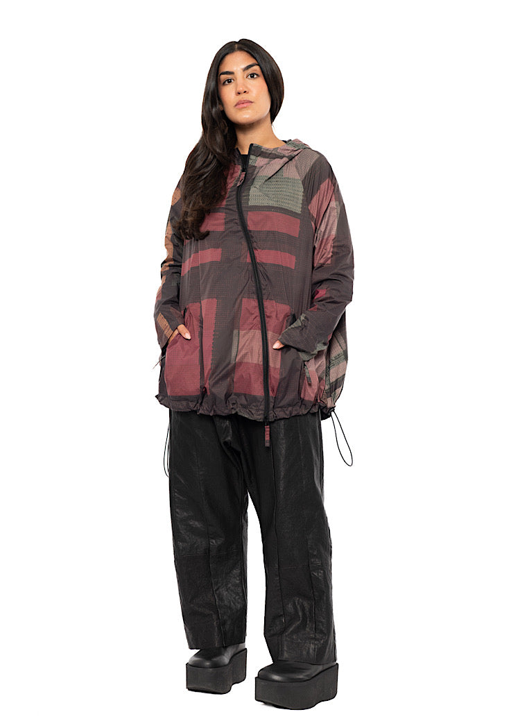 HERITAGE CHECK TECHNICAL RAIN JACKET