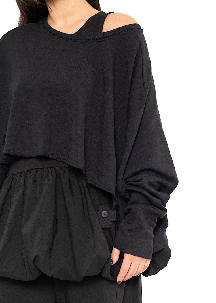 PLU CROPPED PULLOVER