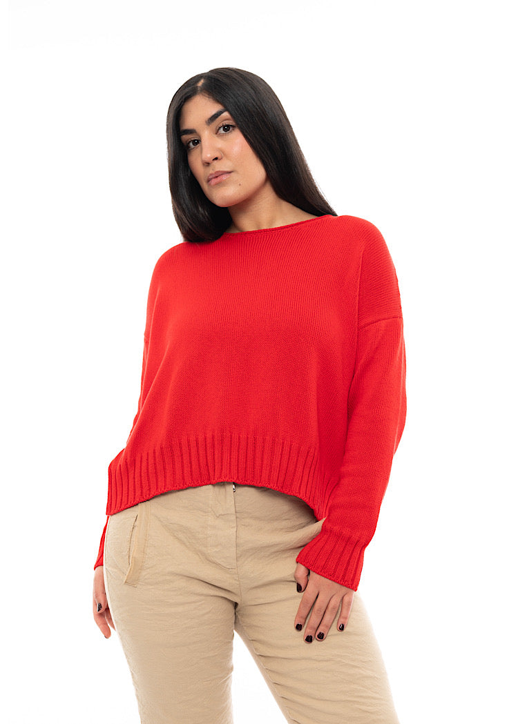 AEQUAMENTE KNITTED PULLOVER