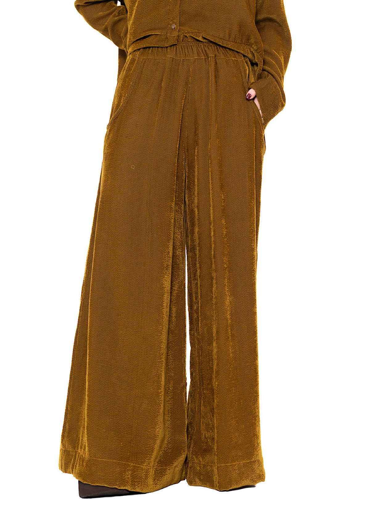 FLUID WIDE-LEG MADDA TROUSER