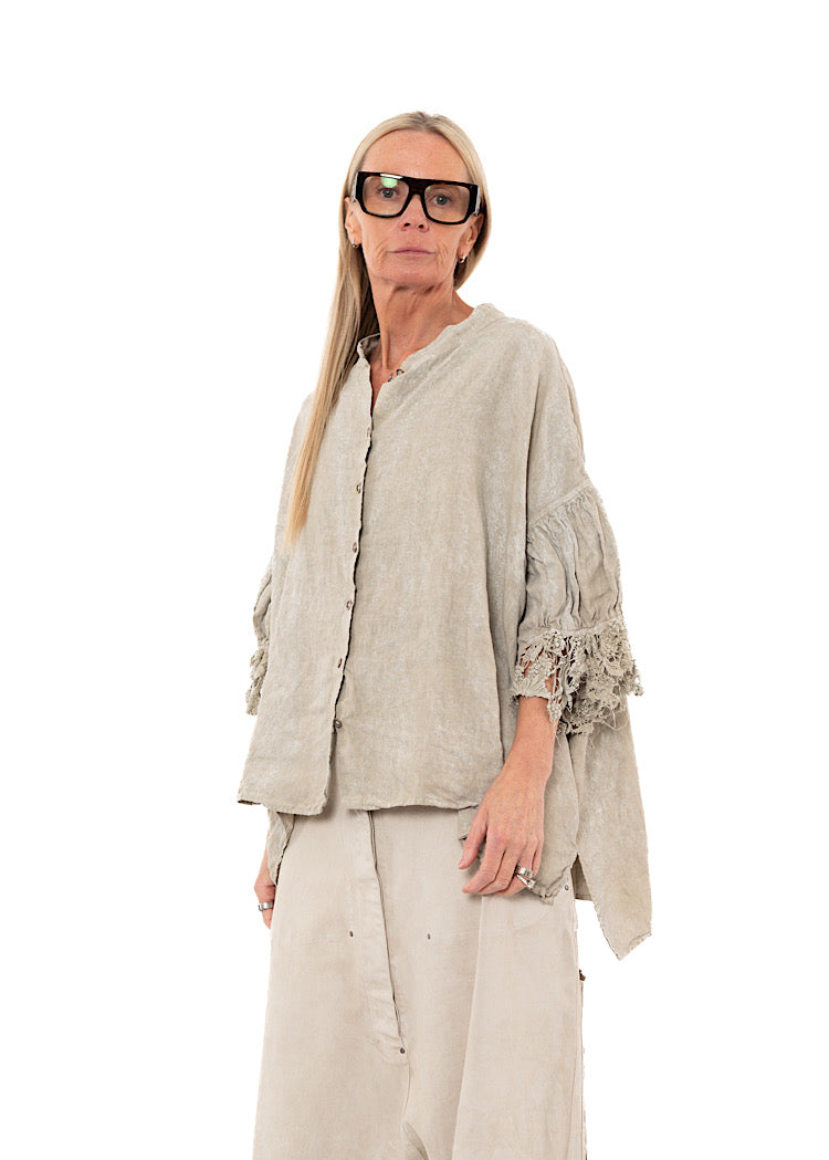 RUNDHOLZ DIP BLOUSE