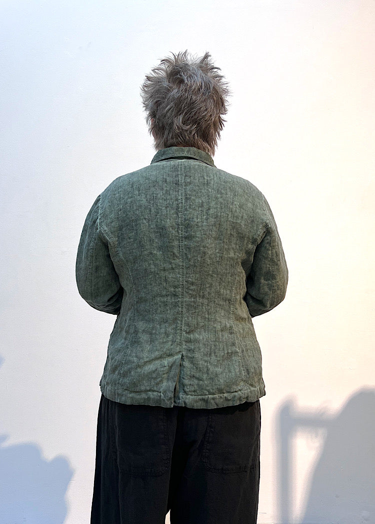 WINTER LINEN TAILORED JACKET