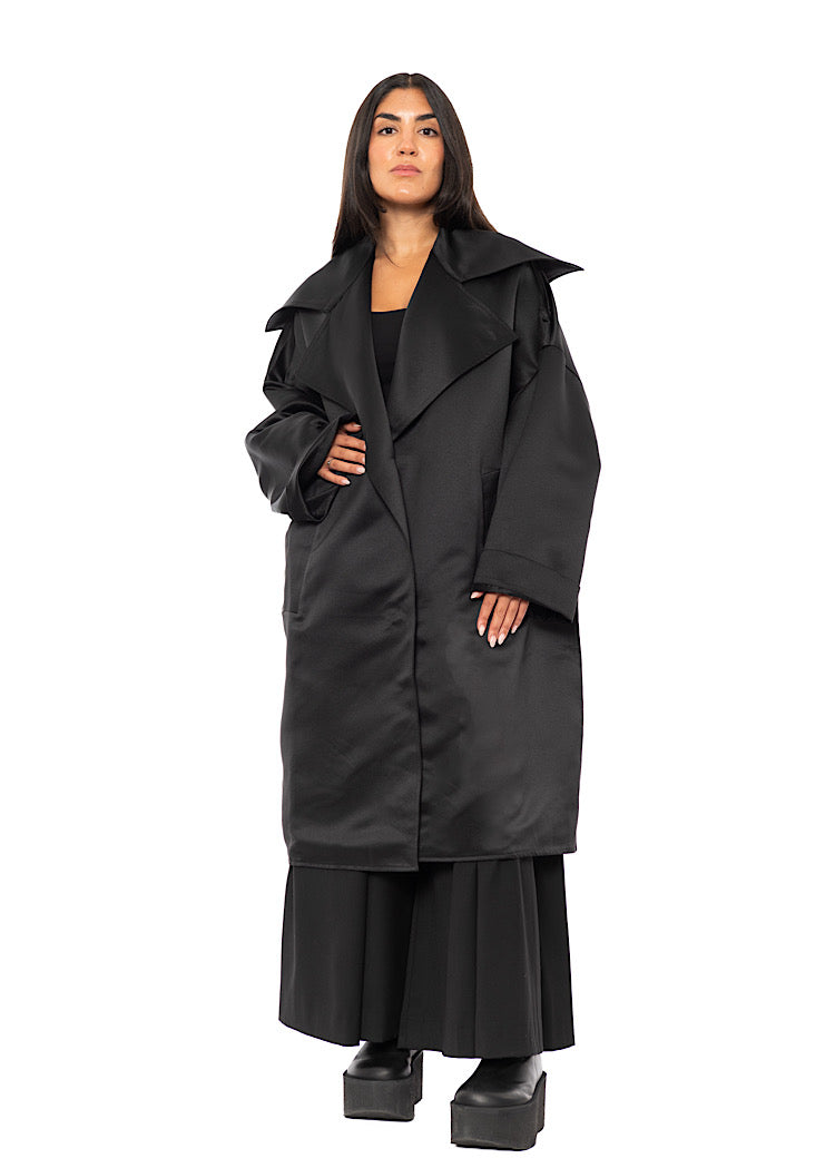 REVERSIBLE OVERSIZED COAT