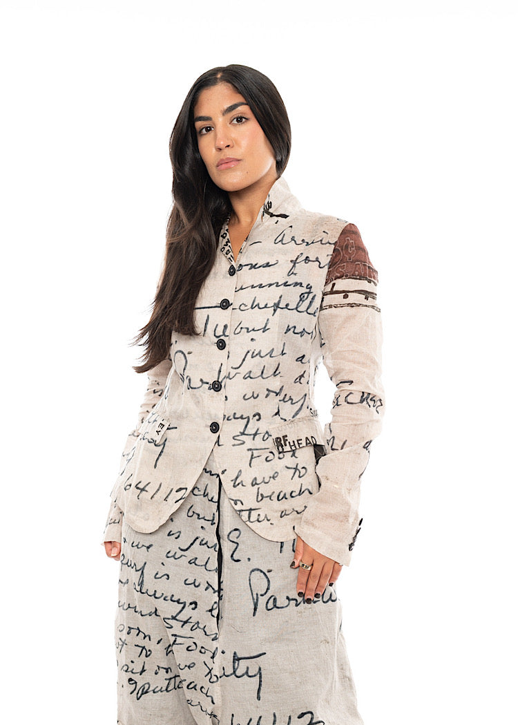 RUNDHOLZ DIP JACKET *BERMUDA 3 PRINT* (Shown in BACKSIDE PRINT)