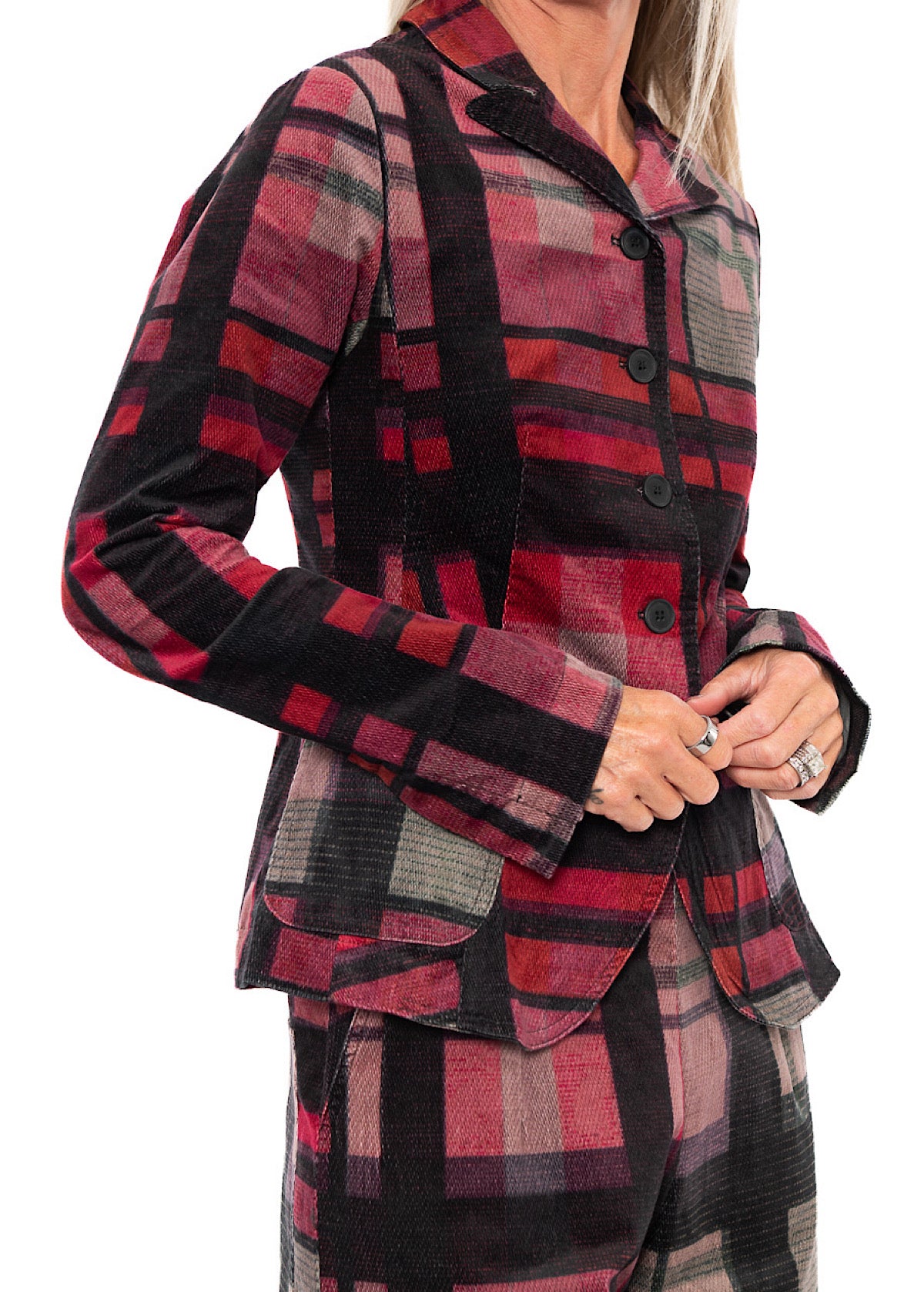 HERITAGE CHECK TAILORED JACKET