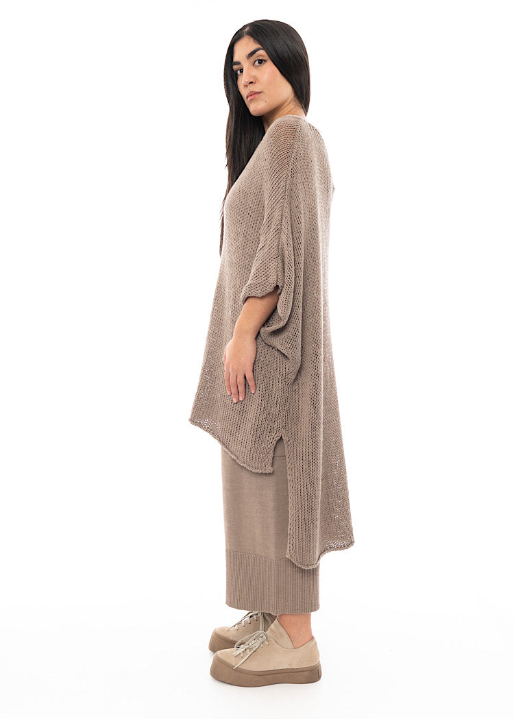 SORT AARHUS IDALIA KNITTED TUNIC