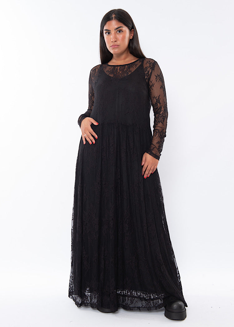 SANCTAMUERTE LACE DRESS