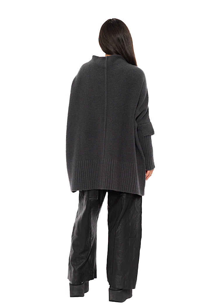 OVERSIZED KNITTED TUNIC