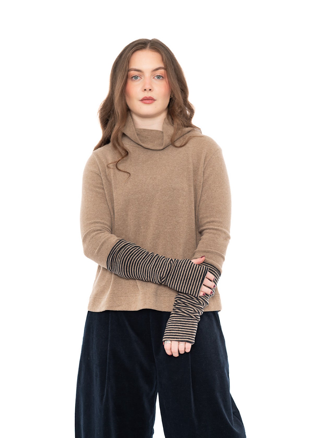 STRIPED SIGNATURE COTTO CUFF