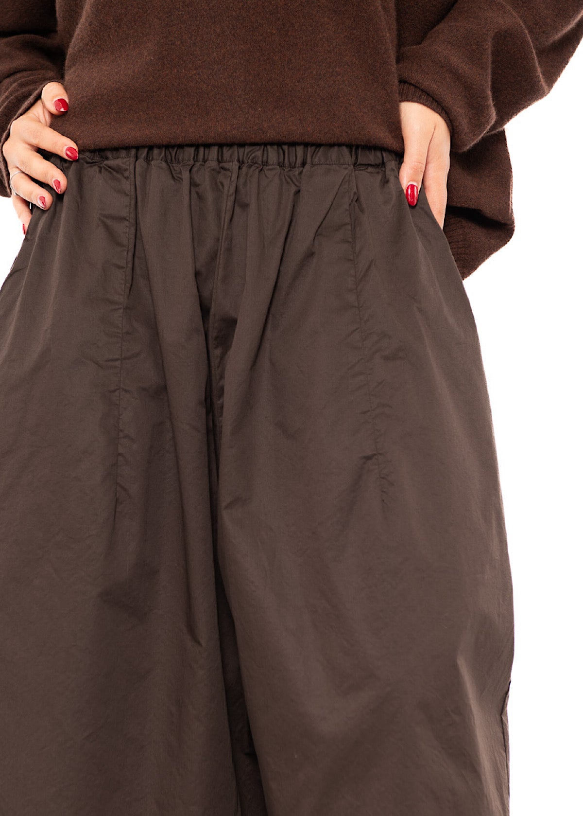 CROPPED WIDE LEG TROUSER