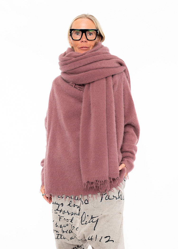 RUNDHOLZ DIP 2/3 SHARER KNITTED SCARF