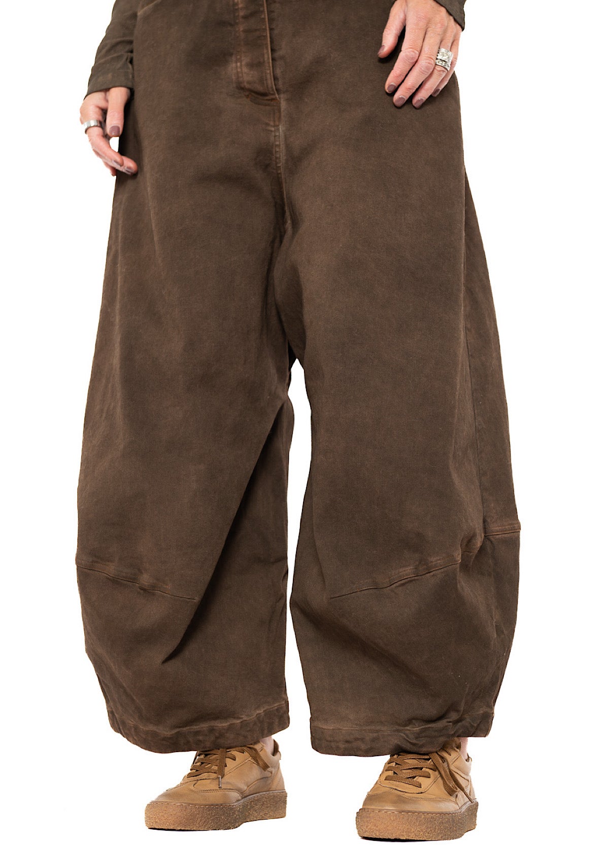 SIGNATURE BALLOON DENIM TROUSER