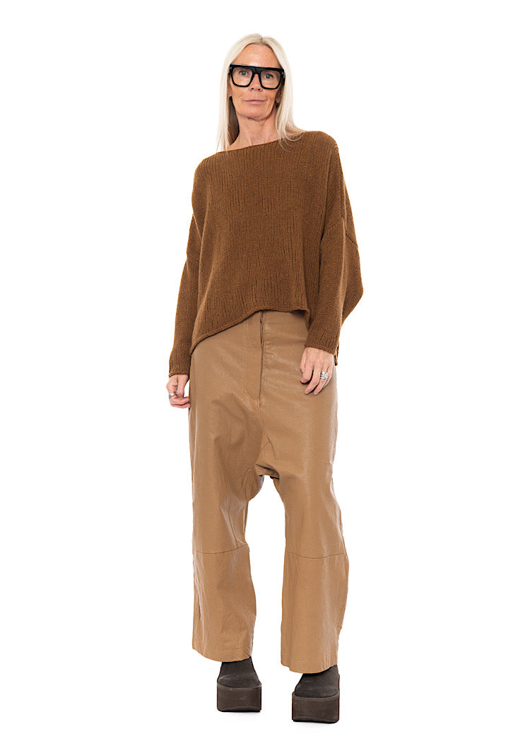 RELAXED SWING KNIT PULLOVER