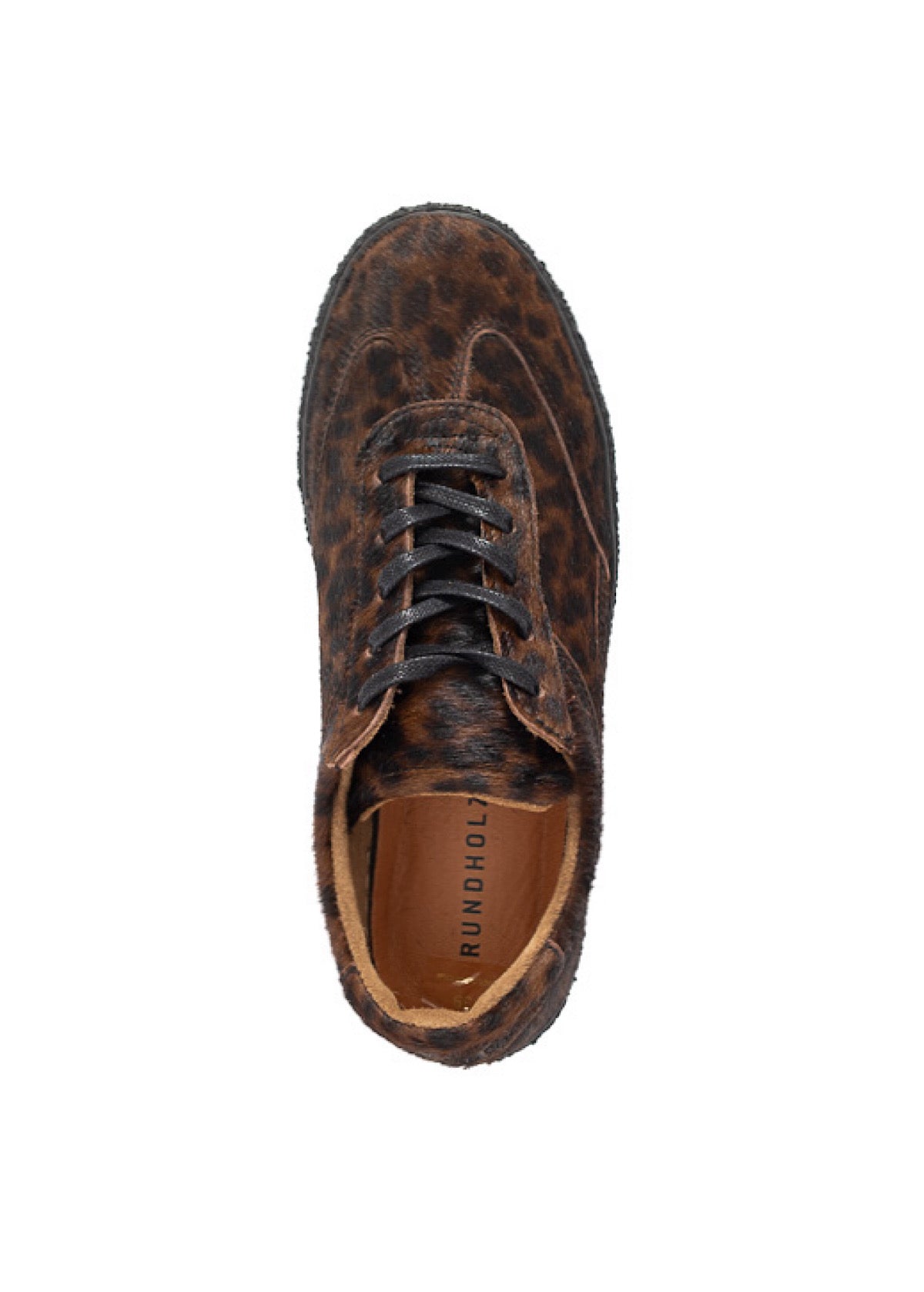 LEOPARD LEATHER TRAINER