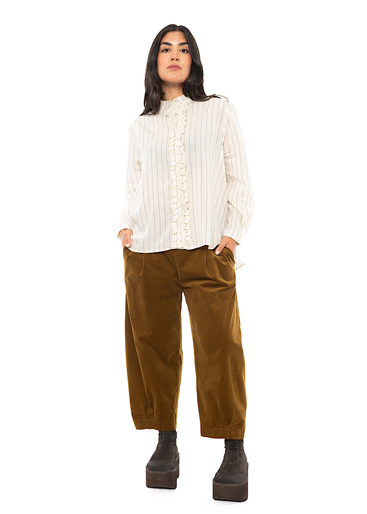PINSTRIPE AMELIA L SHIRT
