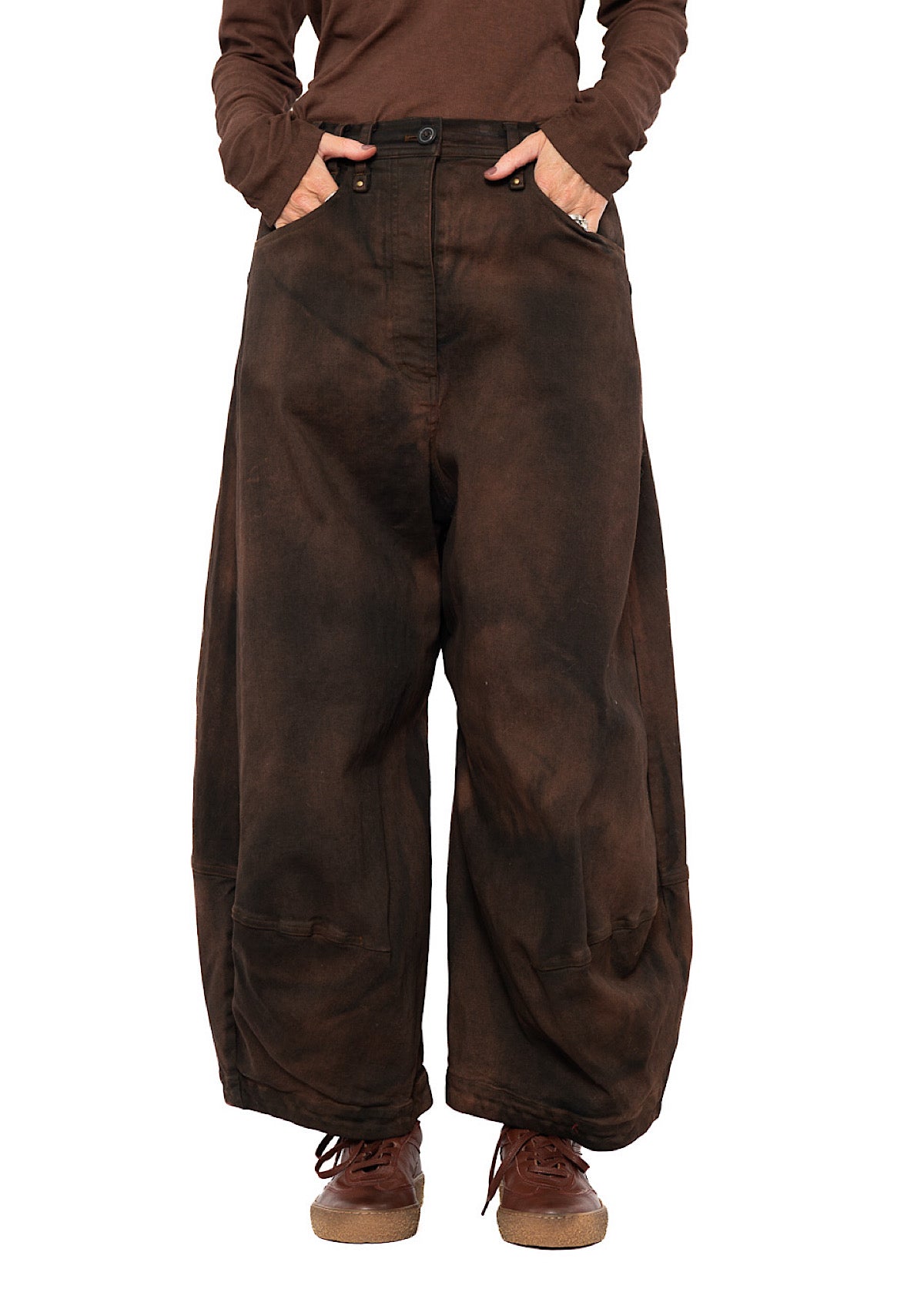 SIGNATURE BALLOON DENIM TROUSER
