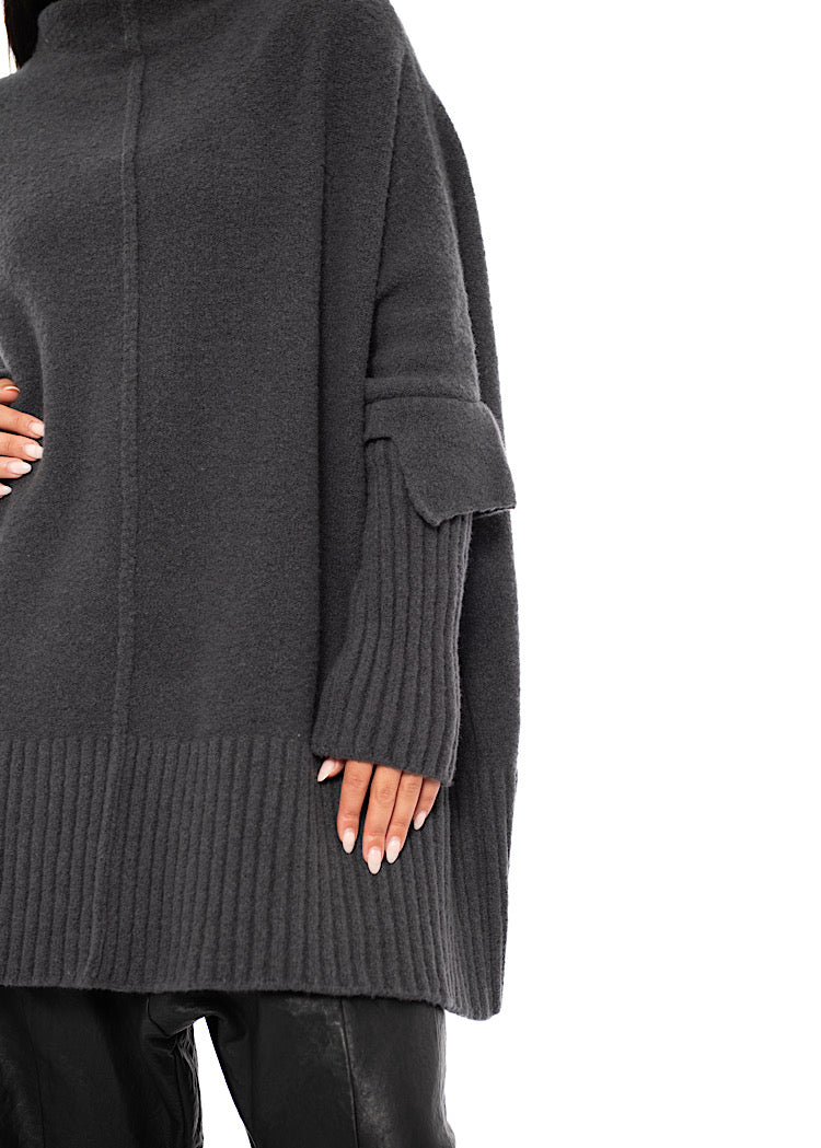 OVERSIZED KNITTED TUNIC