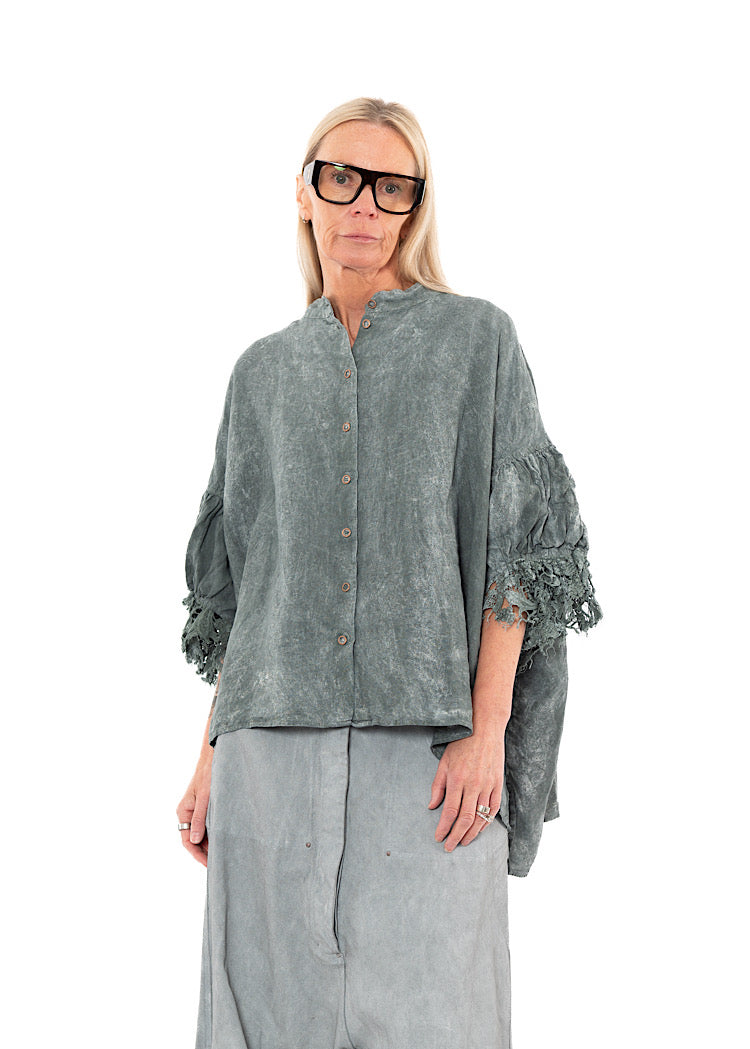 RUNDHOLZ DIP BLOUSE