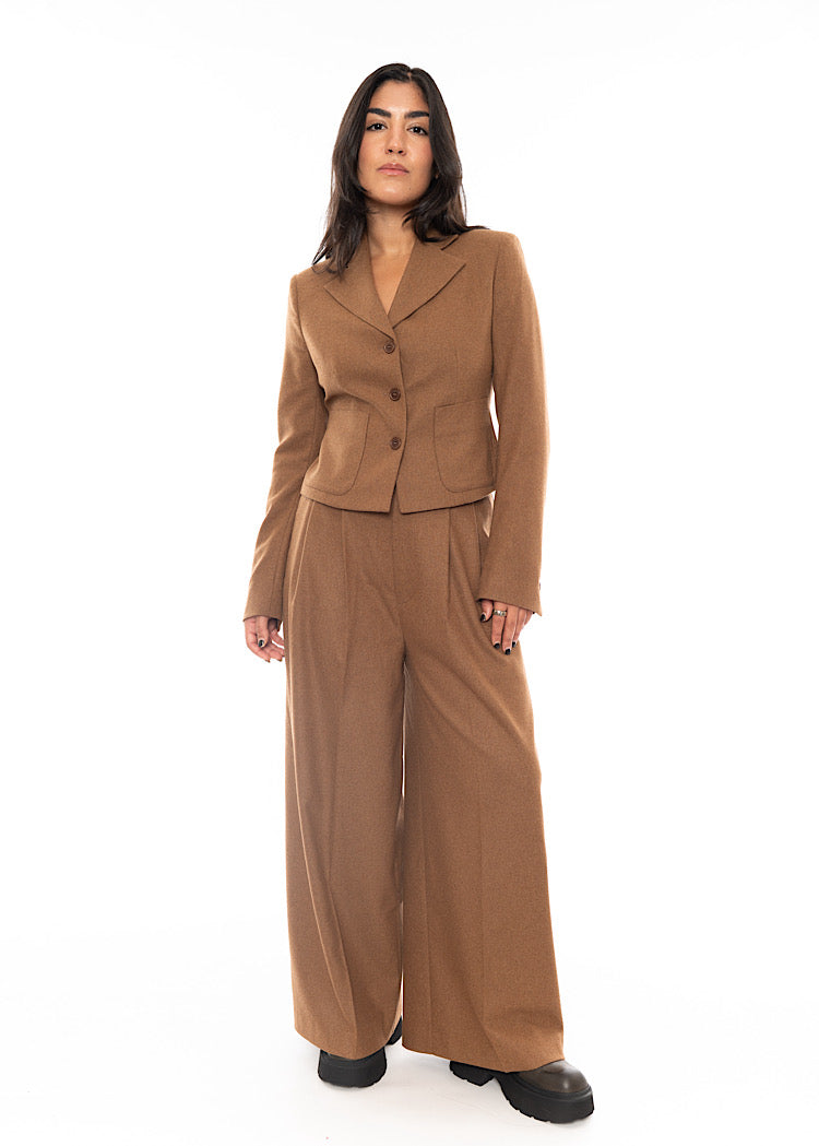 SORT AARHUS CROPPED BLAZER