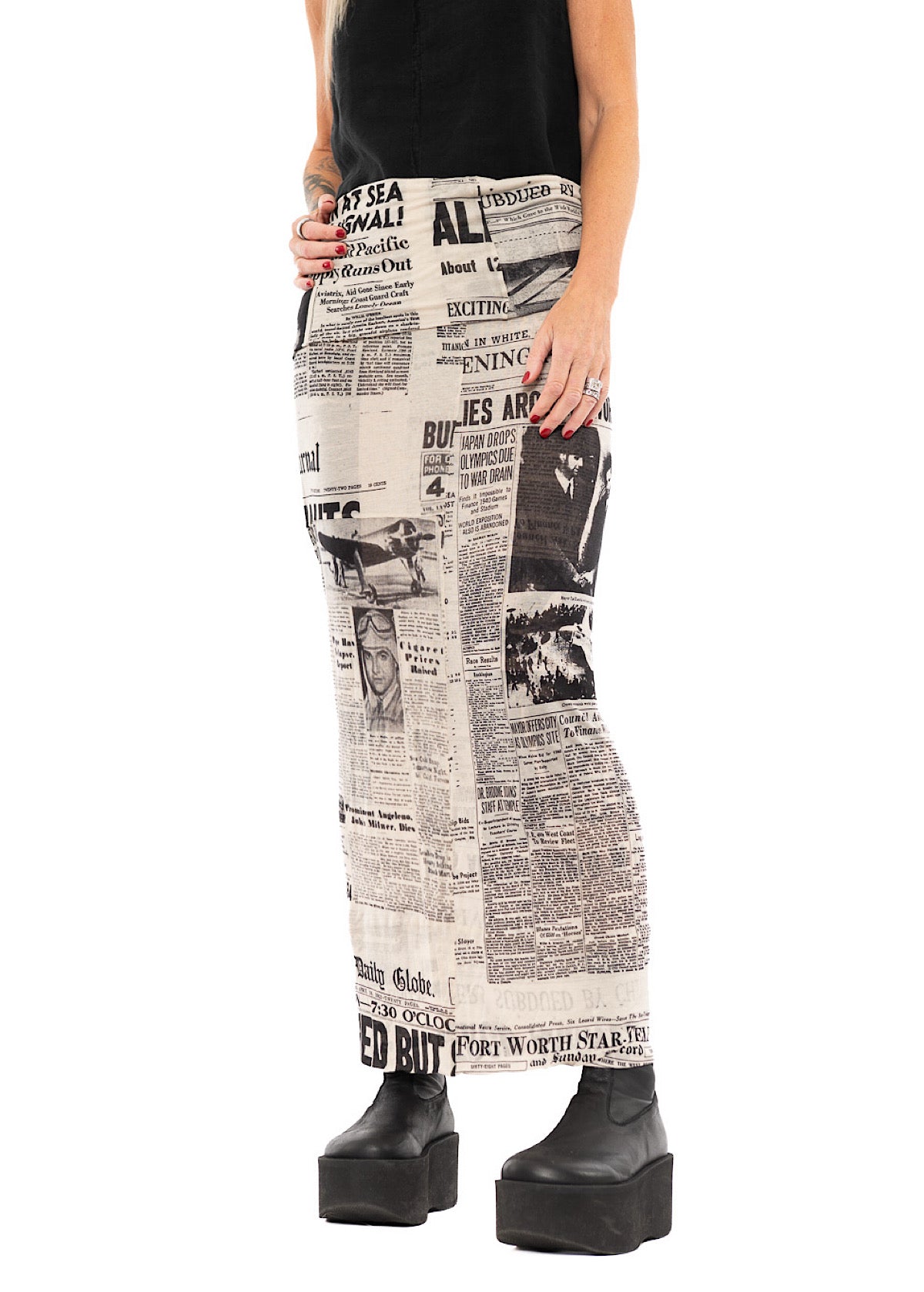 RUNDHOLZ DIP SKIRT