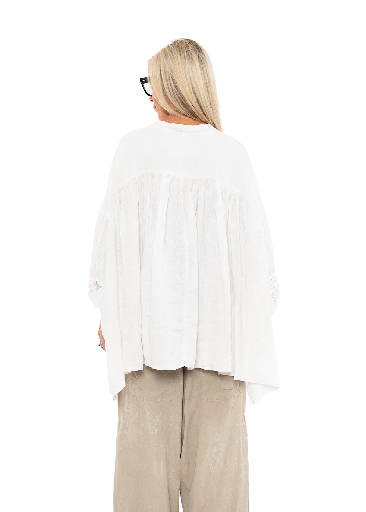 RUNDHOLZ DIP BLOUSE