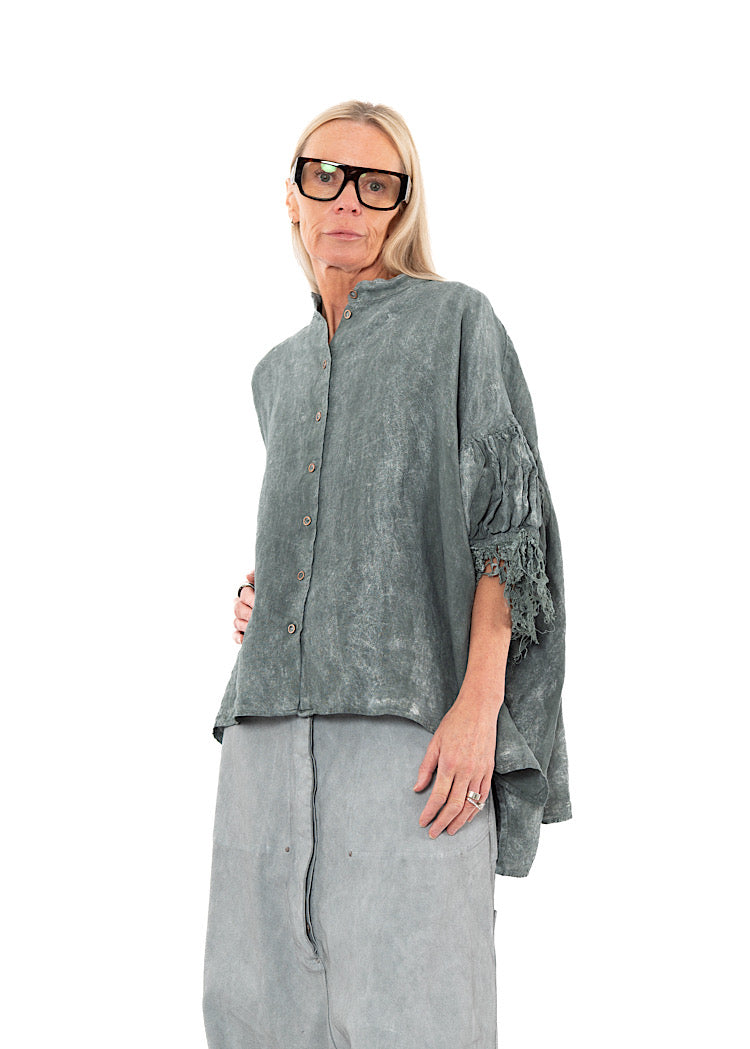 RUNDHOLZ DIP BLOUSE