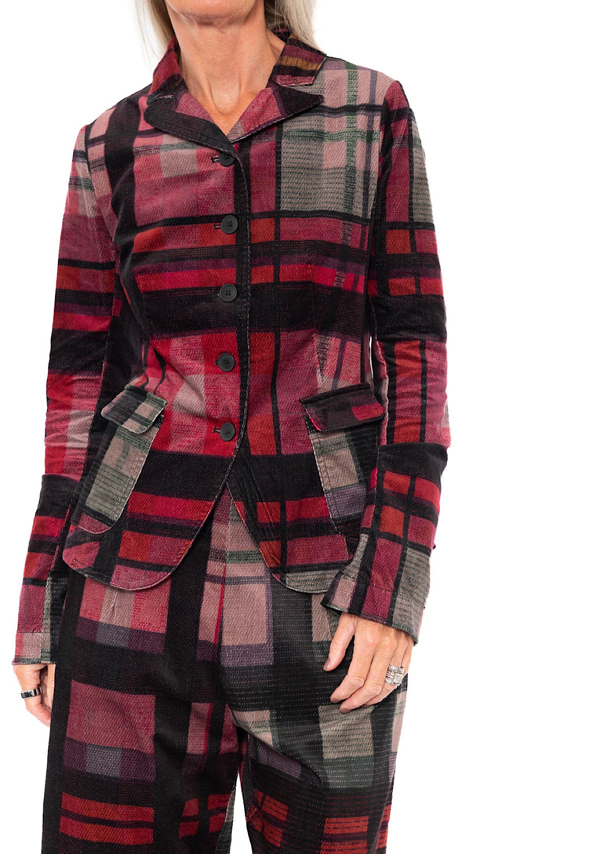 HERITAGE CHECK TAILORED JACKET