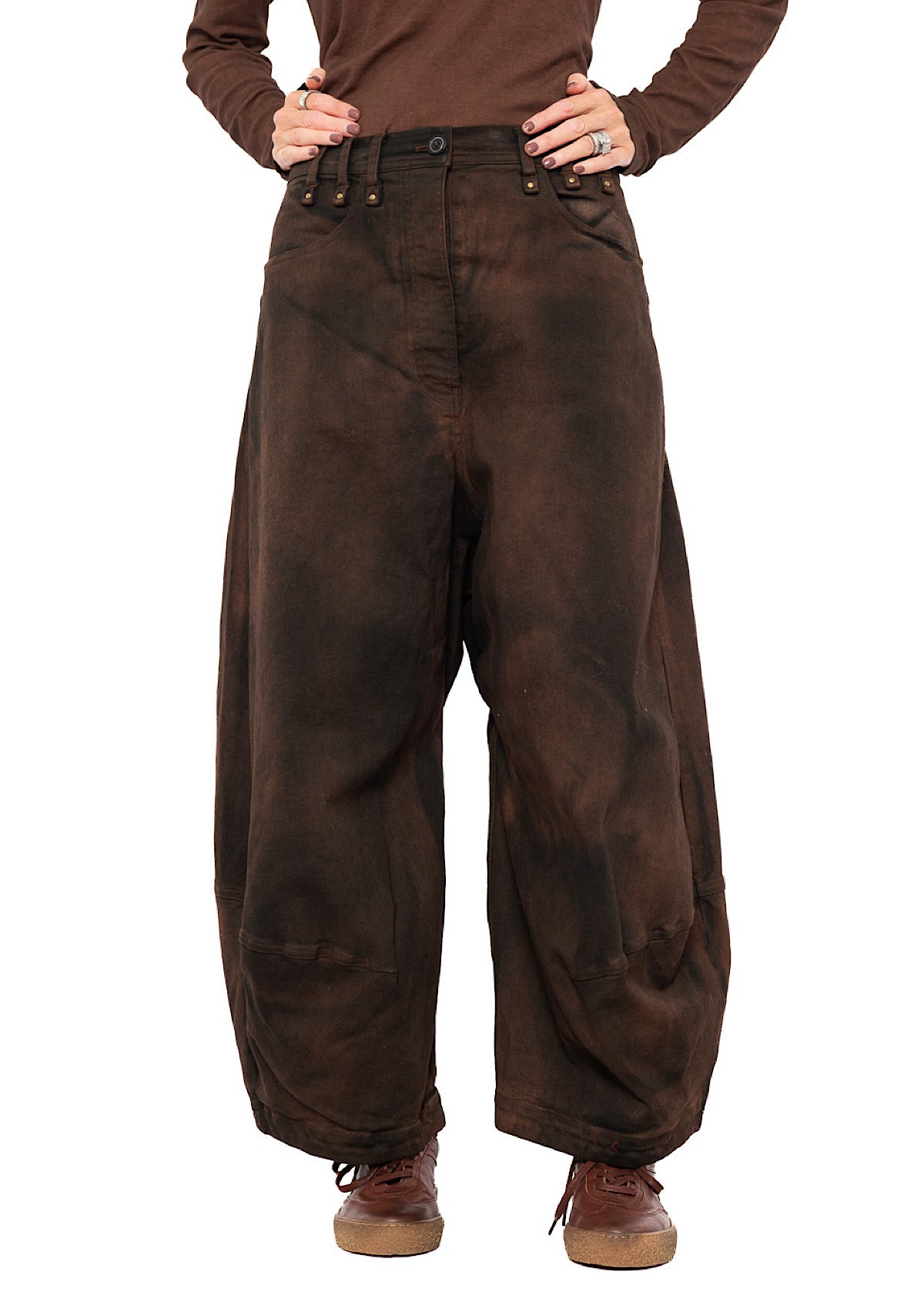 SIGNATURE BALLOON DENIM TROUSER