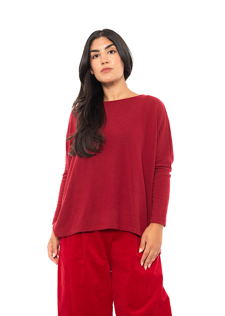 COTTON-FLEECE MARTIS PULLOVER