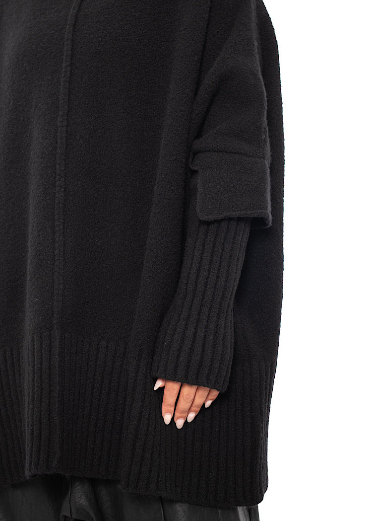 OVERSIZED KNITTED TUNIC