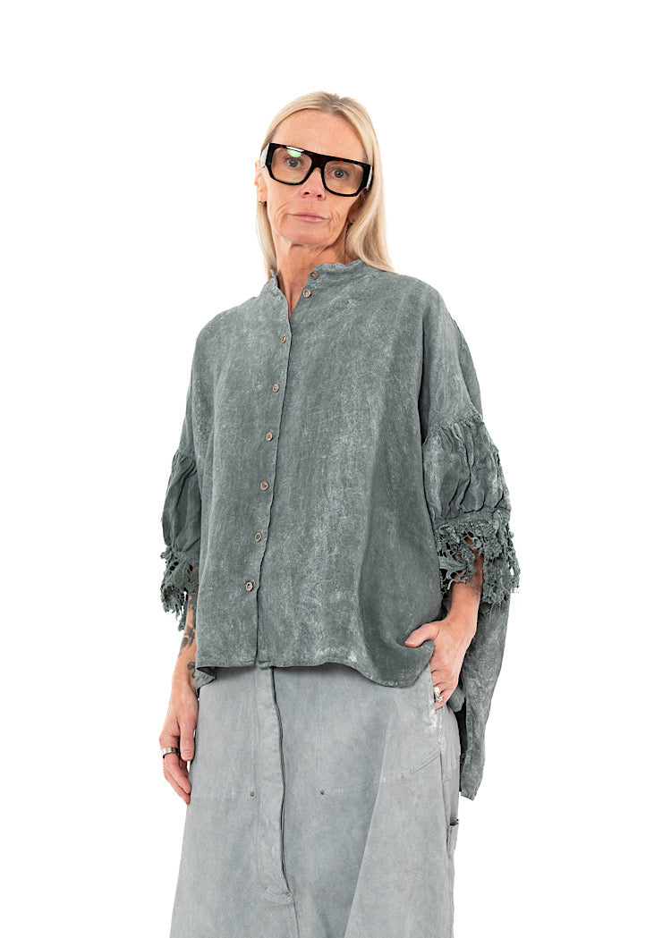RUNDHOLZ DIP BLOUSE
