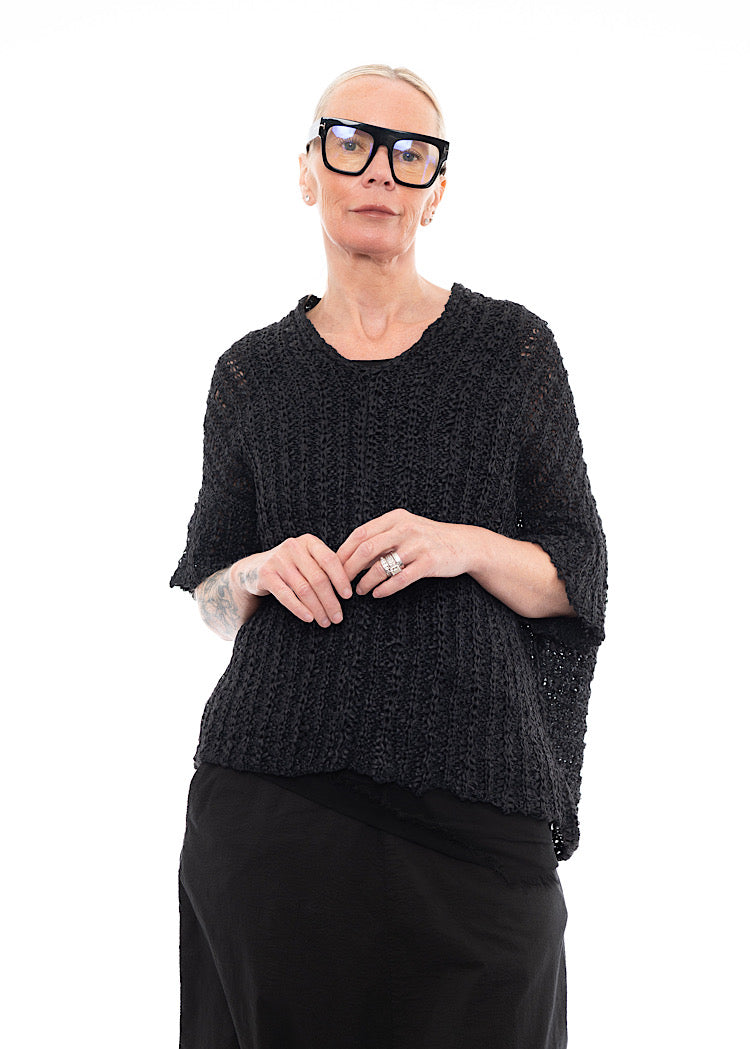 RUNDHOLZ DIP KNITTED PULLOVER